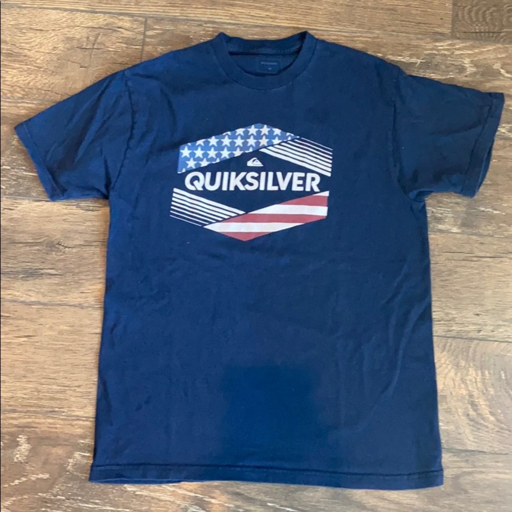 Quicksilver American Flag T-Shirt